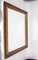 Antique Oak Wall Mirror with Twisted Golden Bar, Austria, 1890s 2