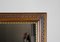 Antique Oak Wall Mirror with Twisted Golden Bar, Austria, 1890s, Image 4