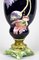 Vase Art Nouveau en Majolique avec Motif Floral, France, 1900s 4
