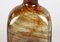 Mundgeblasene Glasflasche mit Stopfen, Österreich, 1870er 9