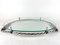 Mid-Century Italian Silvered Glass Tray by Vitrex, 1960s 8