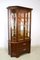 Mahogany Vitrine Cabinet with Faceted Glass, Austria, 1910s 2