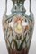 Art Nouveau Majolica Vase by Gerbing & Stephan, Bohemia, 1910s, Image 4