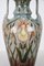 Jugendstil Majolica Vase von Gerbing & Stephan, Bohemia, 1910er 4