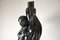 Jugendstil Figurative Keramikstatue auf Säule, Frankreich, 1900er, 2er Set 8