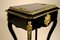 Tavolino Napoleone III ebanizzato con applicazioni in bronzo dorato, Francia, fine XIX secolo, Immagine 20
