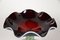Murano Glass Centerpiece with Dark Red Bowl, Italy, 1970s, Image 10