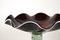 Murano Glass Centerpiece with Dark Red Bowl, Italy, 1970s, Image 9