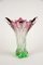 Mid-Century Sommerso Murano Glass Vase, Italy, 1960s, Image 4