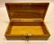 Art Deco Nutwood Box with Lockable Lid, Austria, 1920s 5