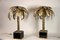 Brass Palm Tree Table Lamps from Maison Jansen, France, 1970s, Set of 2, Image 3