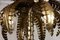 Französische Palm Tree Stehlampe aus Messing von MJ, 1970er 10