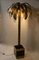 Lampada da terra a forma di palma in ottone di MJ, Francia, anni '70, Immagine 3
