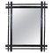 Austrian Black Forest Wall Mirror with Double Frame, 1880 1