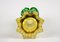 Jarrón italiano Mid-Century de cristal de Murano verde y amarillo, 1960, Imagen 13