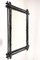 Austrian Black Forest Wall Mirror with Double Frame, 1880 2