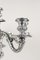 Candelabri antichi a cinque braccia in argento, Austria, 1860, set di 2, Immagine 8