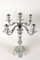 Candélabres à 5 Bras Antiques en Argent, Autriche, 1860, Set de 2 3