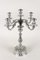 Antique Austrian 5-Arm Candelabras in Silver, 1860, Set of 2 12