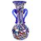 Mid-Century Italian Vase in Murano Glass by Fratelli Toso, 1940s, Image 1