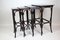 Art Nouveau Austrian Nesting Tables in Bentwood by Thonet, 1905, Set of 4, Image 7