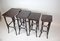 Art Nouveau Austrian Nesting Tables in Bentwood by Thonet, 1905, Set of 4 6