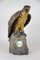 Eagle Table Clock in Majolica by A. Otto, 1900 3