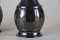 Niederländische Art Deco Vasen aus Messing von KMD, 1920, 2er Set 4