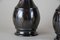 Niederländische Art Deco Vasen aus Messing von KMD, 1920, 2er Set 5