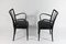 Mid-Century Austrian Chairs with Burned Surface, 1950, Set of 2 9