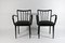 Mid-Century Austrian Chairs with Burned Surface, 1950, Set of 2, Image 4