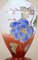 Österreichische Jugendstil Glasvase mit emaillierten Gemälden, 1900 8