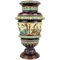 Art Nouveau Amphora Vase in Majolica from Wilhelm Schiller & Son, 1900 1