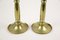 Antique Austrian Biedermeier Candlesticks in Brass, 1830, Set of 2, Image 5