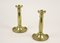 Antique Austrian Biedermeier Candlesticks in Brass, 1830, Set of 2, Image 8