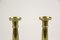 Antique Austrian Biedermeier Candlesticks in Brass, 1830, Set of 2, Image 6