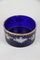 Austrian Biedermeier Bowl in Hand Painted Dark-Blue Glass, 1840 8