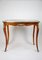 French Napoleon III Marquetry Side Table in Mahogany, 1870 3