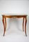 French Napoleon III Marquetry Side Table in Mahogany, 1870, Image 3