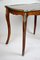 French Napoleon III Marquetry Side Table in Mahogany, 1870 6