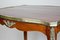 French Napoleon III Marquetry Side Table in Mahogany, 1870, Image 13