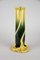 French Art Nouveau Vase in Majolica by Sarreguemines, 1915, Image 8