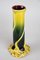 French Art Nouveau Vase in Majolica by Sarreguemines, 1915, Image 6