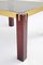 Mid-Century Italian Side Table with Brass Bars and Smoked Glass, 1960 10