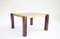 Mid-Century Italian Side Table with Brass Bars and Smoked Glass, 1960 6