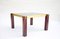 Mid-Century Italian Side Table with Brass Bars and Smoked Glass, 1960, Image 6
