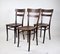 Art Nouveau Austrian Thonet Chairs Bentwood, 1905, Set of 3, Image 15