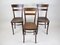 Art Nouveau Austrian Thonet Chairs Bentwood, 1905, Set of 3, Image 8