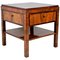 Art Deco Austrian 4 Doors and Marquetry Tabletop Side Table, 1920s, Image 1