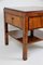 Art Deco Austrian 4 Doors and Marquetry Tabletop Side Table, 1920s, Image 8
